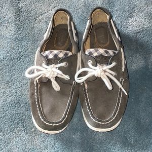 Navy Sperry Boat Shoes